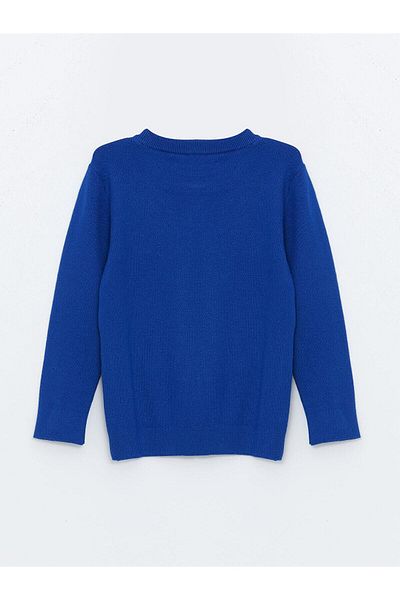 LC Waikiki Lcw Kids Crew Neck Long Sleeve Baby Boy Knitwear Sweater