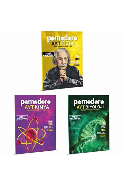 Pomodoro Eğitim Yayınları Pomodoro Ayt Fizik Kimya Biyoloji Fkb Süper Pratik ...