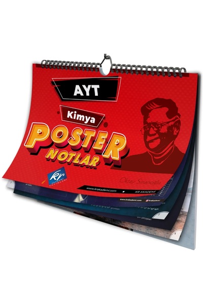 KR Akademi Yayınları AYT Kimya Poster Notlar