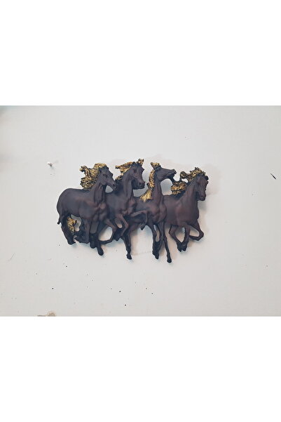 Arose Koşan At Duvar Dekor Biblo (24cm X 15cm)