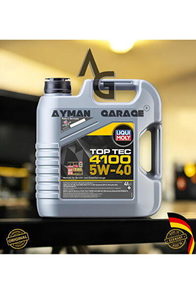 Liqui Moly TOP TEC 4100 5w/40 ORIJINAL Motor Yağı 4 Litre