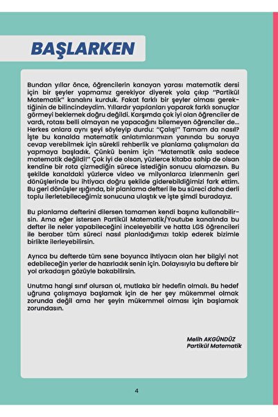 KR Akademi Yayınları Partikül Lgs Planlama Defteri