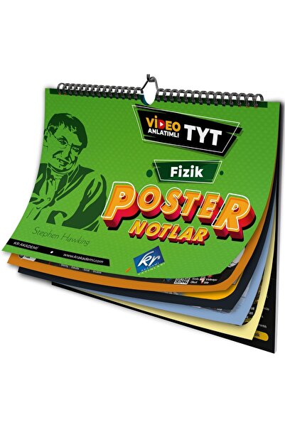 KR Akademi Yayınları TYT  Fizik Poster Notlar