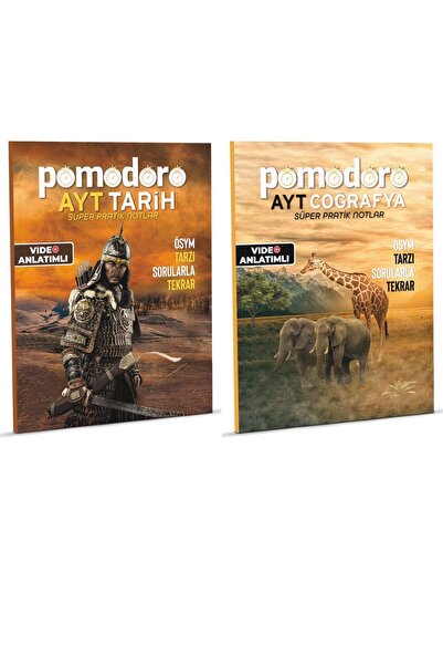 Pomodoro Eğitim Yayınları Pomodoro Yks Ayt Tarih Ve Coğrafya Süper Pratik Not...