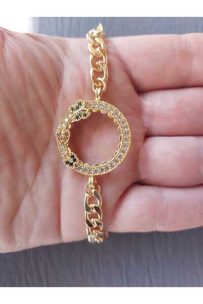 GEZERGOLD TAKI Yarım Kelebek Kümbet Künye Bileklik Renkli