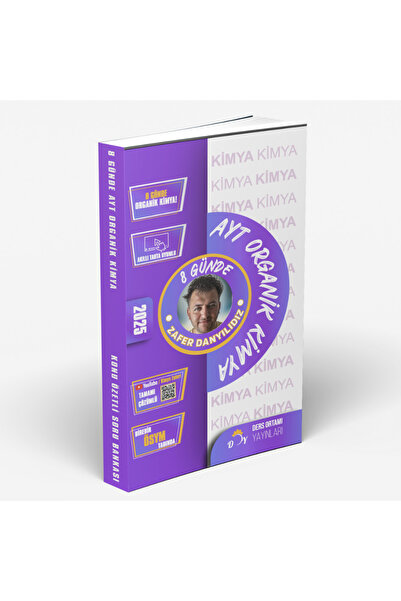 Ders Ortamı Yayınları 2025 8 Günde Ayt Organik Kimya Youtube Kamp Kitabı