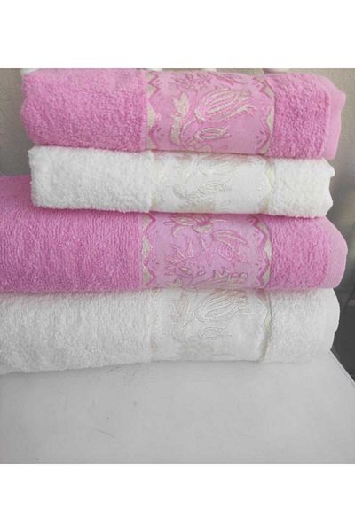 denizli hatırası Σετ Μπάνιου 2 Τεμάχια 70x140 cm και 2 Τεμάχια πετσέτες 50x90 cm