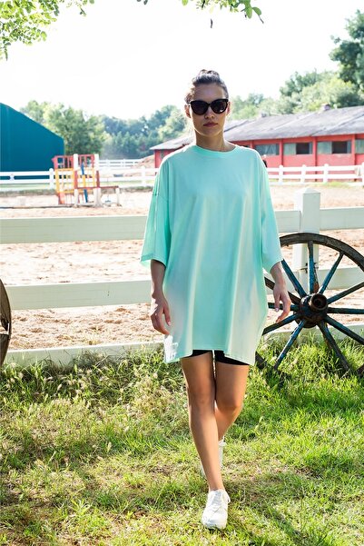 Gils Butik Green Oversize T-shirt