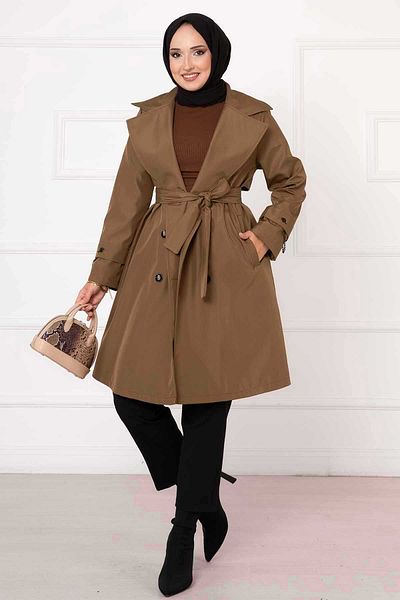 EBRUTESETTÜR Lined Chain Trench - Accessory Detailed