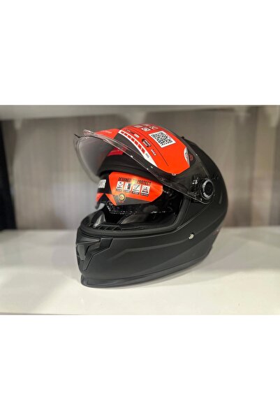 MT Helmets KASK MT BRAKER SV SOLİD A11 MAT SİYAH