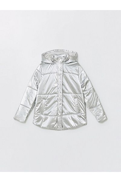 LC Waikiki Lcwk Hooded Girl's Inflatable Coat