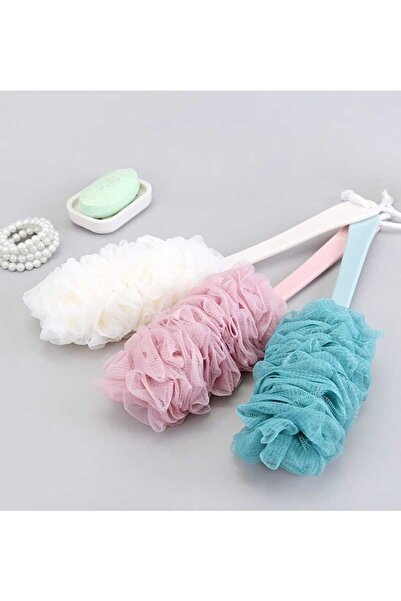 Dalian Home Uzun Saplı Banyo Lifİ Yumuşak ve Dayanıklı Sırt Temizleme Fırçası...