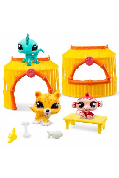 Sunman Littlest Pet Shop Minis Forest Play Set S1