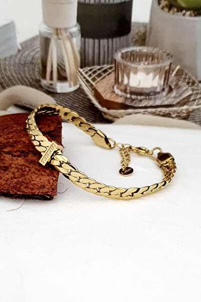 Reyna Steel Altın Çağı Yaşatan Çelik Takılar Steel Bracelet