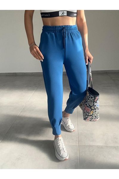 JANES Set de două pantaloni de trening pentru femei, cu mânecă lungă, cu decolteu în V, cu glugă