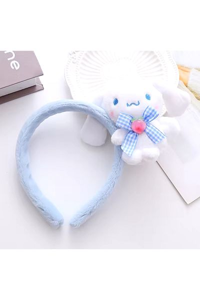 synshop Sanrio Hello Kitty Kuromi Cinnamoroll - My Melody Pompompurin Crown Tan Hair Accessory