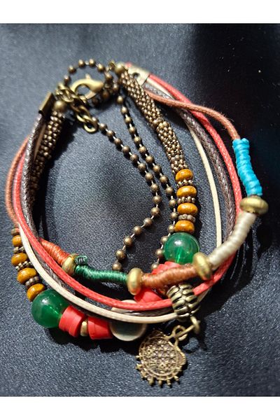 azra takı tasarım Handmade, Colorful, Authentic Ethnic Multiple Women's Bracelet