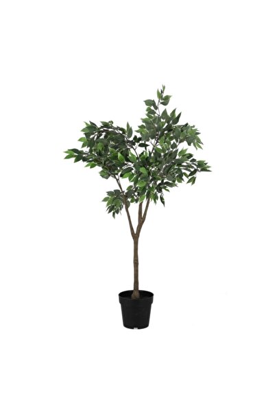 SERENE 648-Leaves Artificial Ficus Tree with Sturdy Pot 125cm