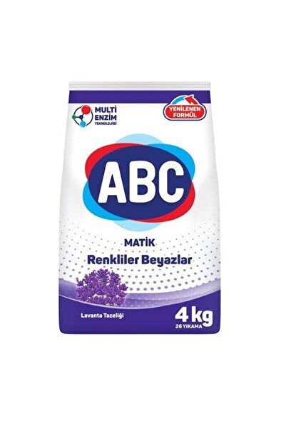 ABC Matik Beyazlar Lavanta 4 Kg