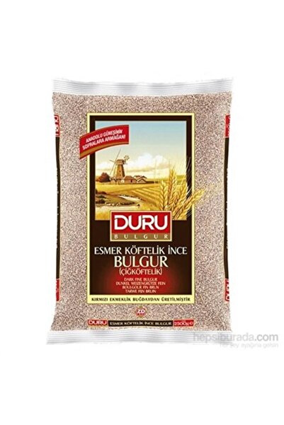 Duru Esmer Çiğköftelik Bulgur 1 Kg
