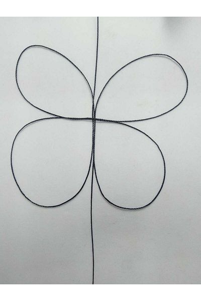 Eskişehir hobi sanat Νάιλον σχοινί 100 μέτρων 0,5 mm - Μαύρο σχοινί προσευχής εκατό τοις εκατό