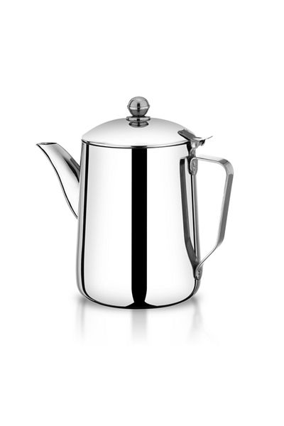 Hascevher High Quality Stainless Steel Milk Pot with Lid 1 Liter