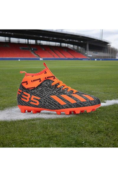 XR Super Mercury Football Cleats - With Ankle and Socks, Adult Kids Sports Shoes