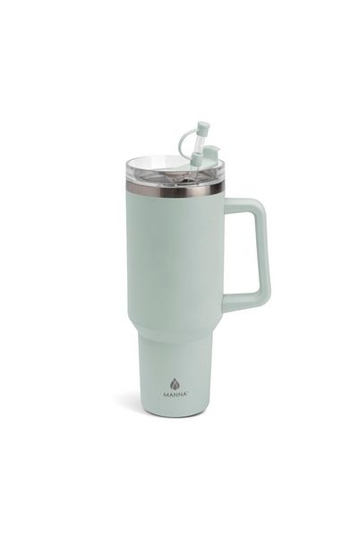 manna 2-in-1 Lid Atlas Tumbler with Topper and Straw 40oz