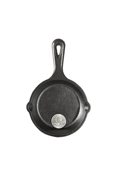 Lodge Seasoned Even-Heating Rugged Cast Iron Mini Skillet 8.9cm