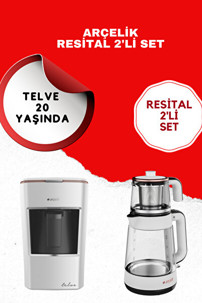 Arçelik BeyazEsyaDukkani Arçelik Çay ve Kahve Seti