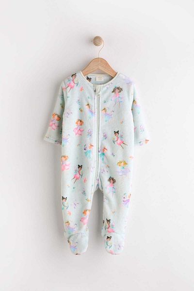 Next Baby Baby Zippered Patterned Fleece Sleeping Bag