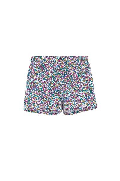 LOVETTI Tiny Butterfly Patterned PocKet Shorts for Girls