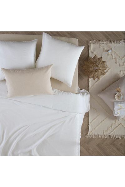 Atmosphera Washed Linen Rectangular Pillow Case 50 x 70cm 185300Z