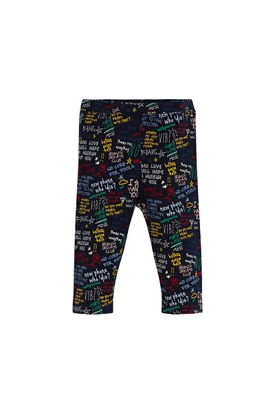 LOVETTI Girl's Patterned - Broken Dreams Knee-length Capri
