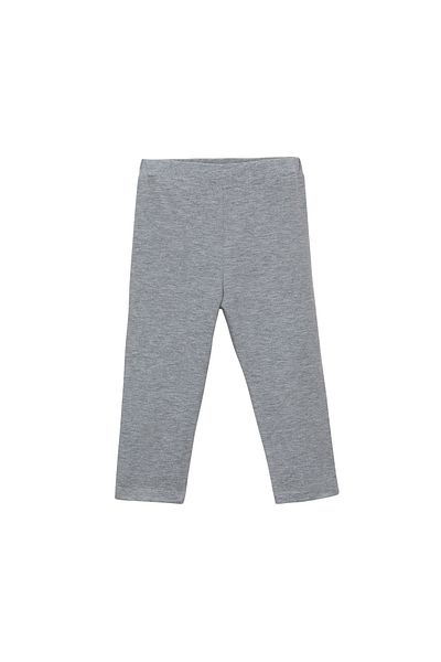 LOVETTI Light GrAy Girl's Tights - Below the Knee CApri Basic Model