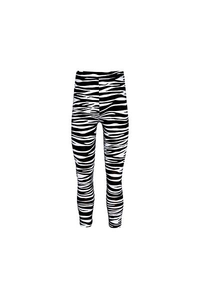 LOVETTI Girl's Zebra Patterned Summer Tights