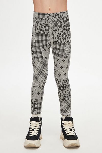 LOVETTI Girl's Patterned knitted Tights - Cranky Winter