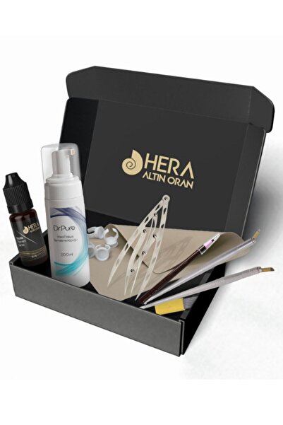 Hera Altın Oran Microblading Gümüş Set ( 20 Uygulamalık Microblading Set)