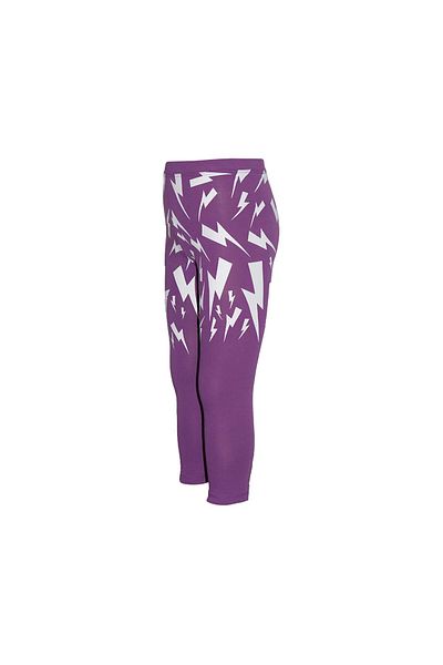LOVETTI light Purple lightning Printed SeAsonAl Tights for Girls