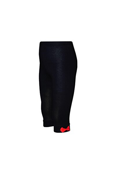 LOVETTI BlackK Basic Φιόγκο Κολάν Capri για κορίτσια μέχρι το γόνατο