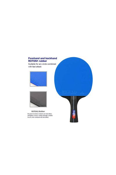 LOKİ Loki̇ Blue Ittf Approved Table Tennis Racket