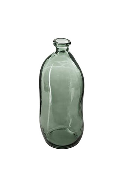 Atmosphera مزهرية على شكل زجاجة زجاجية بتصميم أنيق وعصري 155687F