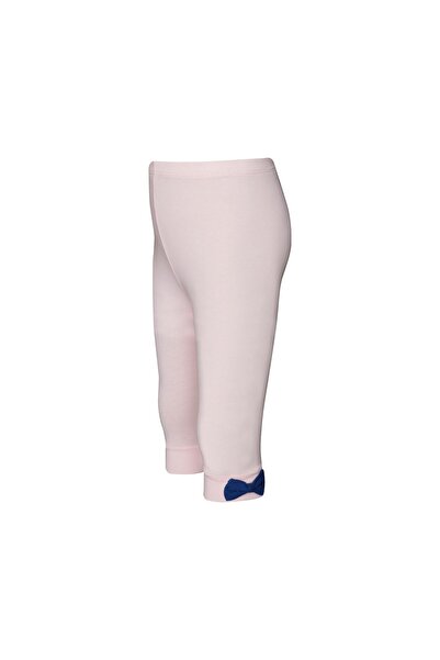 LOVETTI كابري بطول الركبة مع فيونكة بودرة خفيفة للفتيات - موديل أساسي