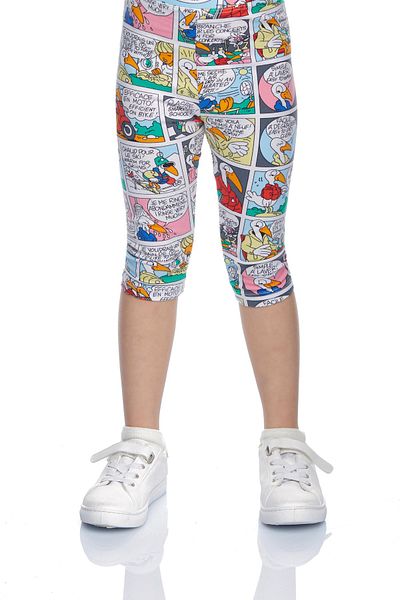LOVETTI Cartoon Network Girl's Patterned Knee Length Leggings Capri