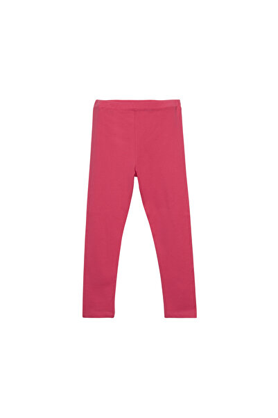 LOVETTI Nar Çiçeği Basic Kız Çocuk Yazlık Tayt