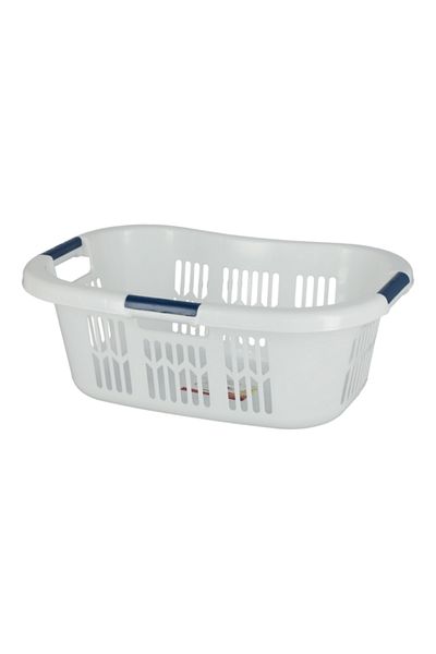 RUBBERMAID Plastic Durable and Portable Hiphugger Laundry Basket
