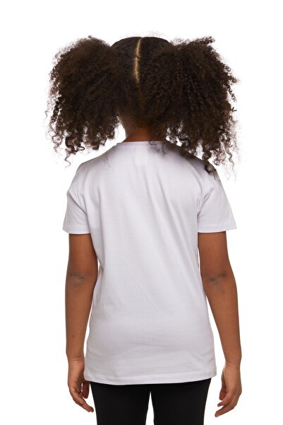 LOVETTI UniSex KidS Λευκό T-Shirt - Crew Neck, κοντό μανίκι
