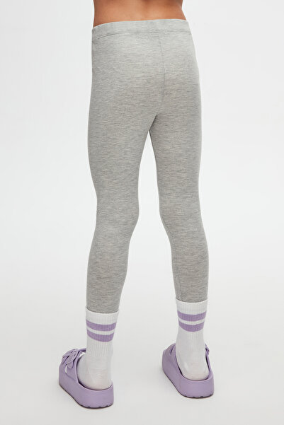 LOVETTI Light GrAy Girl's Summer Leggings - Basic Series
