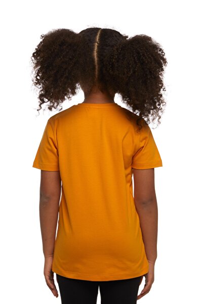 LOVETTI UniSex KidS T-Shirt - Kadmium Yellow, Crew Neck, Short Sleeve