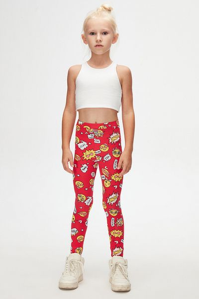 LOVETTI Patterned Girl's Summer Leggings - So Cool